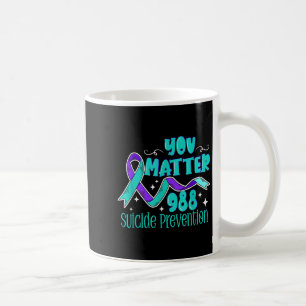 Caneca De Café Sensibilização Suicida - Camisa 988 - Prevenção ao