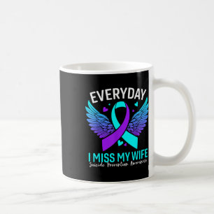 Caneca De Café Sensibilização Suicida Camisa Esposa Prevenção Sui