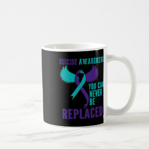 Caneca De Café Sensibilização Suicida Nunca Pode Ser Substituída