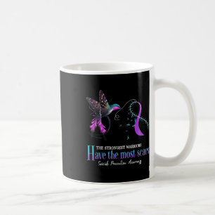 Caneca De Café Sensibilização Suicida Os Mais Fortes Guerreiros T