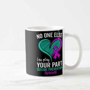 Caneca De Café Sensibilização suicida Prevenção ao suicídio na sa