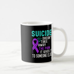 Caneca De Café Sensibilização suicida Prevenção ao suicídio na sa