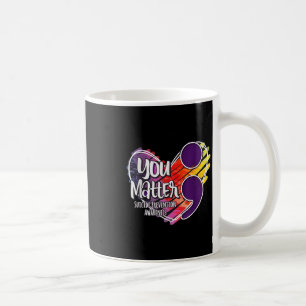 Caneca De Café Sensibilização Suicida Provoca Prevenção Suicídio