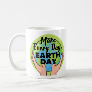Caneca De Café Sensibilizar para as alterações climáticas todos o