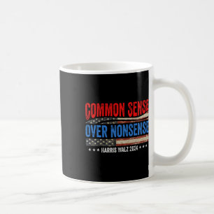 Caneca De Café Senso comum sobre bobagem Harris Waltz Democrata P