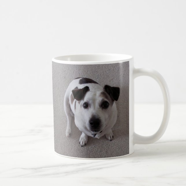 Caneca De Café Sente o cão (Direita)