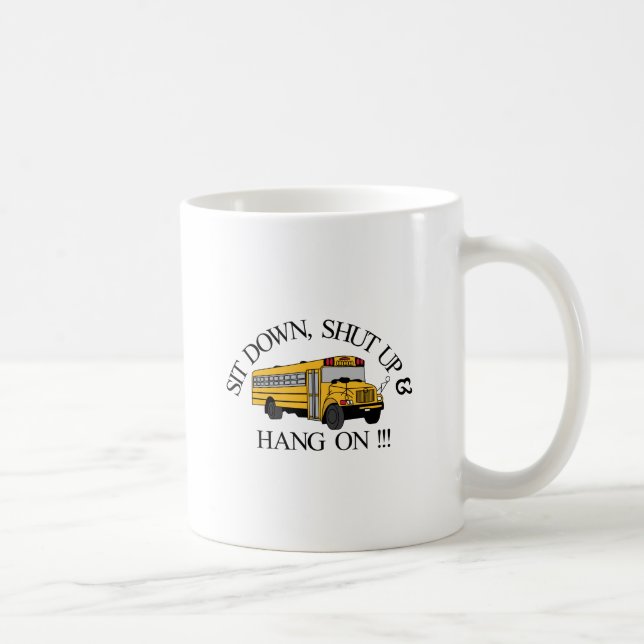 Caneca De Café Sente-se para baixo (Direita)