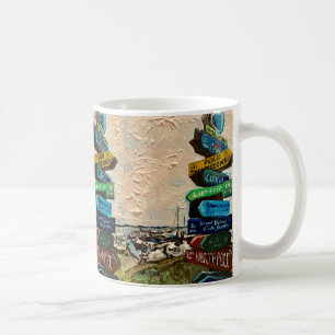 Caneca De Café "Sentido Marker na Ilha Kelley" Mug