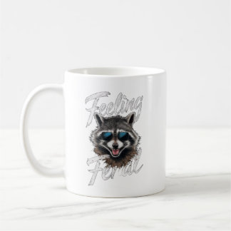 Caneca De Café Sentimento de Feral Racon