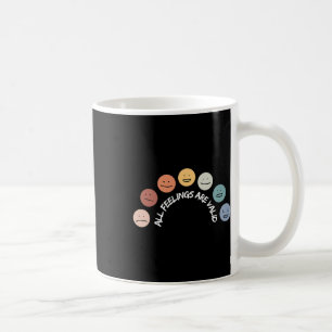 Caneca De Café Sentimentos Válidos De Sensibilização Para A Saúde