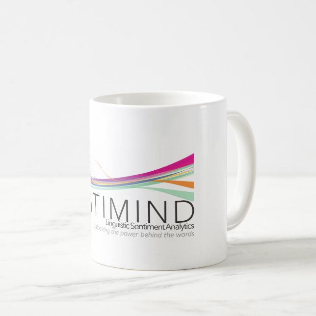 Caneca De Café SentiMind Coffee Mug (Frente Esquerda)