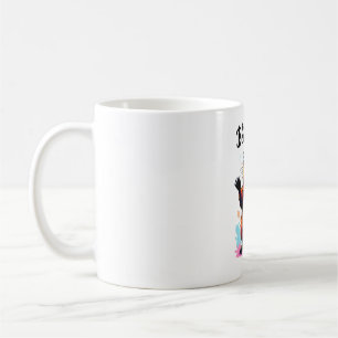 Caneca De Café Sentindo-se bonito - Gráfico engraçado do castor