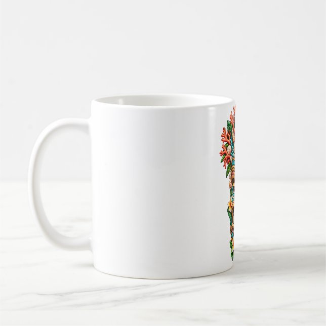 Caneca de Café Sentinel Coral Branch (Esquerda)