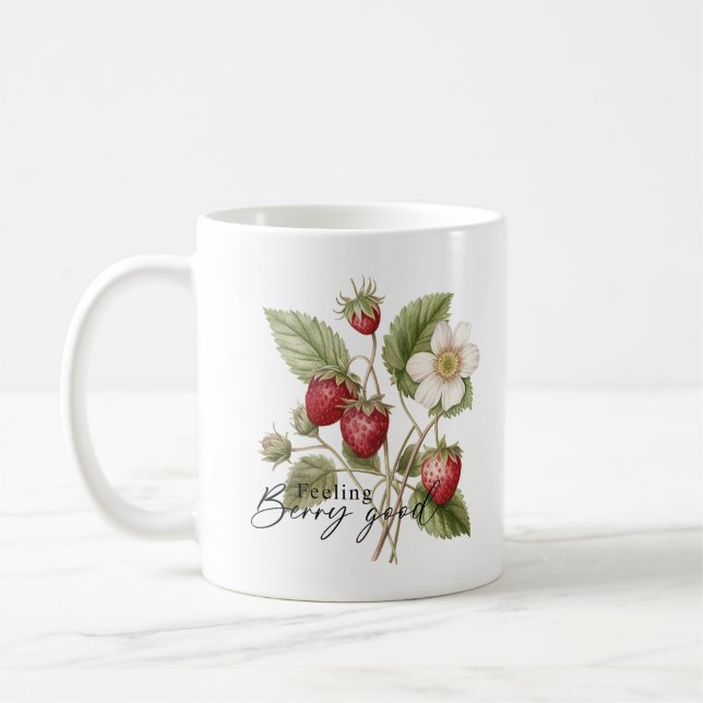 Caneca De Café Sentir Berry Bom (Esquerda)