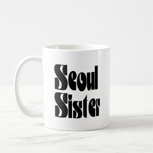 Caneca De Café Seoul Sister (Esquerda)