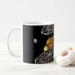 Caneca De Café Separação Do Veículo De Entrada Numa Missão Marte.