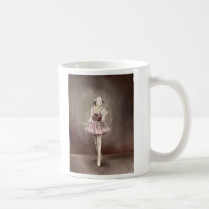 Caneca De Café Sepia Ballerina