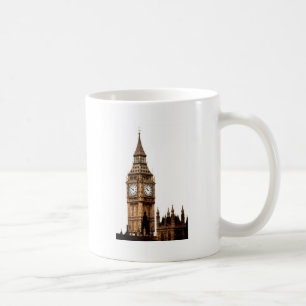 Caneca De Café Sepia Big Ben Tower