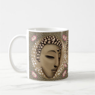 Caneca De Café Sepia Peace Buddha