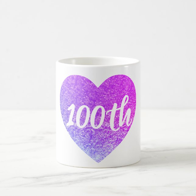 Caneca De Café Sequência de 100 anos (Centro)