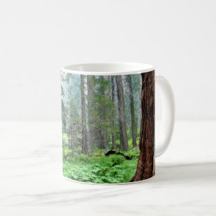 Caneca De Café Sequoias gigantes em Grant Grove, CA