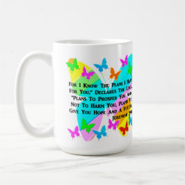 CANECA DE CAFÉ SER INSPIRADO JEREMIAH 29:11
