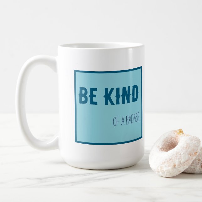 Caneca De Café ser meio que um idiota (Com Donut)