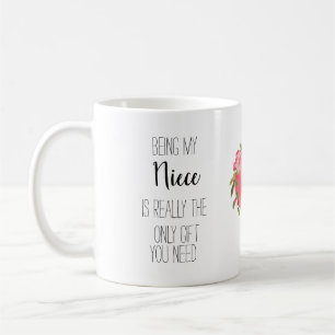Caneca De Café Ser minha Neice é o único presente que você pre