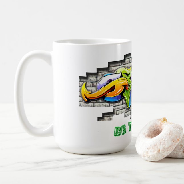 CANECA DE CAFÉ SER O PIADOR (Com Donut)