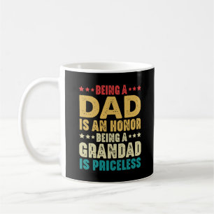 Caneca De Café Ser Pai É Uma Honra Ser Avô É Imprestável