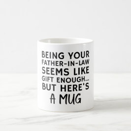 Caneca De Café Ser pai político parece ser presente suficiente