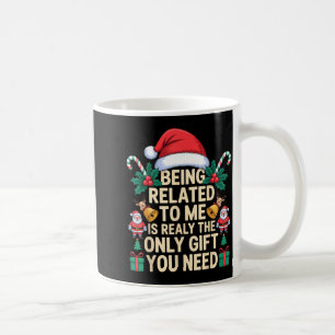 Caneca De Café Ser Parente De Mim é o Único Presente Que Você Pre