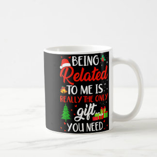 Caneca De Café Ser Relacionado a Mim Piadas de Natal Família Xmas