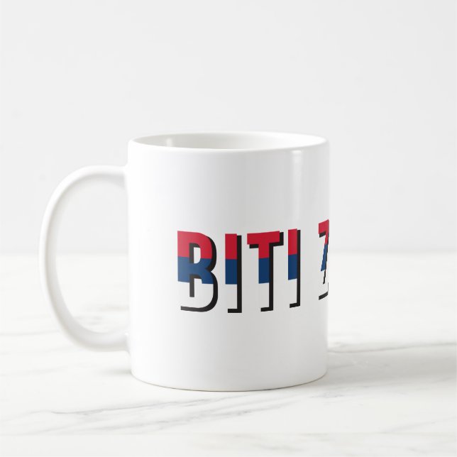 Caneca De Café Ser saudável Mug (Esquerda)
