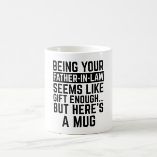 Caneca De Café Ser seu sogro parece ser presente suficiente