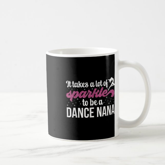 Caneca De Café Ser Uma Dança Nana Avó Dançando Nana De Uma Dança (Direita)