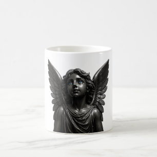 Caneca De Café Serafilos de metal celestial