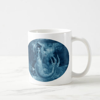 Caneca De Café Sereia azul