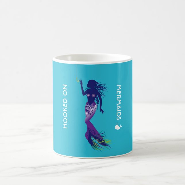 Caneca De Café Sereia e gancho de Ouro (Centro)