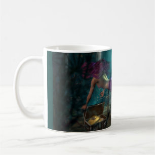 Caneca De Café Sereia e Mug de Tesouro Enterrado