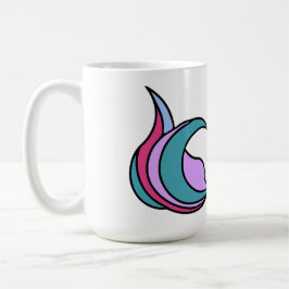 Caneca De Café Sereia Forte - Cauda Sereia