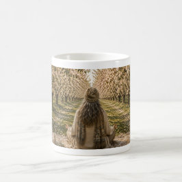 Caneca De Café Serene Bloom Botanical Garden Mug Romantic Cottage
