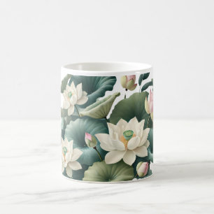 Caneca De Café Serene Lotus Coffee Mug