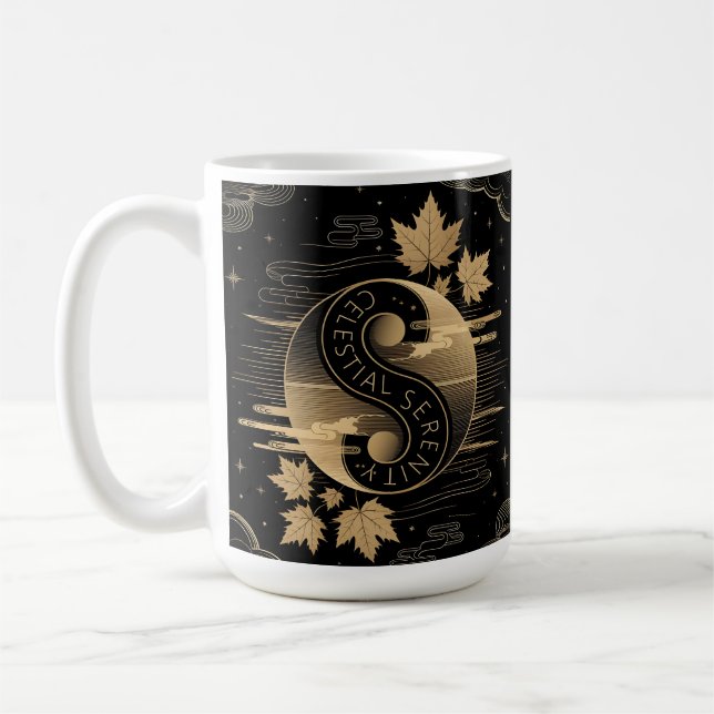 Caneca De Café Serenidade Celestial (Esquerda)