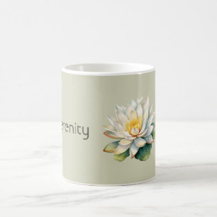 Caneca De Café Serenidade da Flor de Lótus