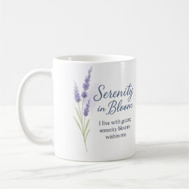 Caneca De Café Serenity in Bloom — Mug