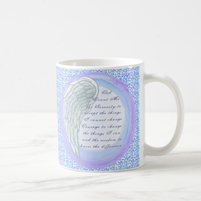 Caneca De Café Serenity Prayer Christian (Direita)