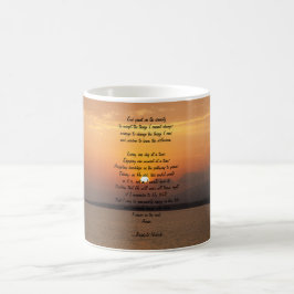 Caneca De Café Serenity Prayer Sunset Mug