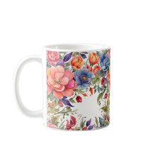 Sereno Floral em Aquarela PD