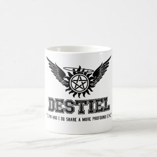 Caneca De Café Série das citações de Destiel - #1